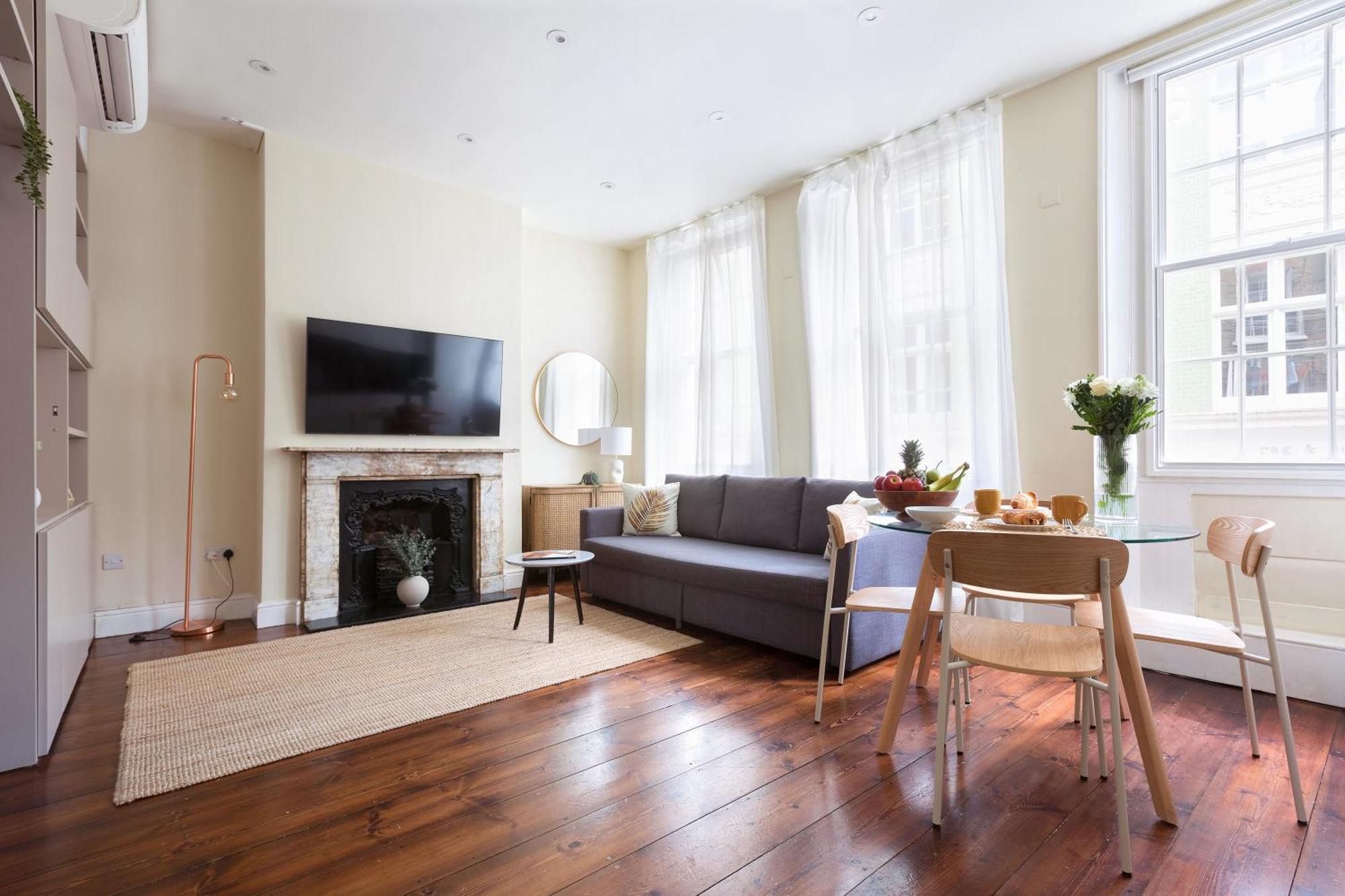 לונדון Superb One Bedroom Apartment In Soho מראה חיצוני תמונה